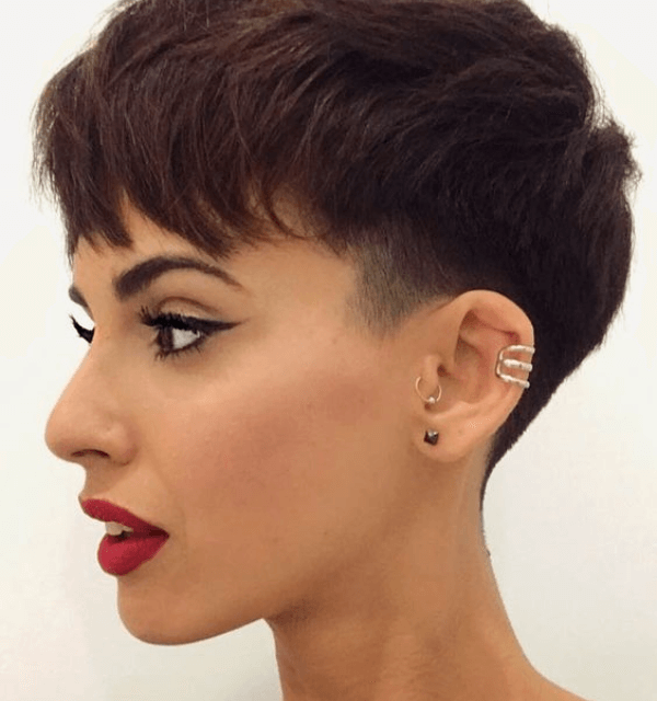 Corte de cabelo Low Fade feminino