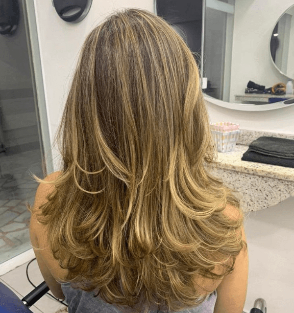 Corte de cabelo degradê feminino