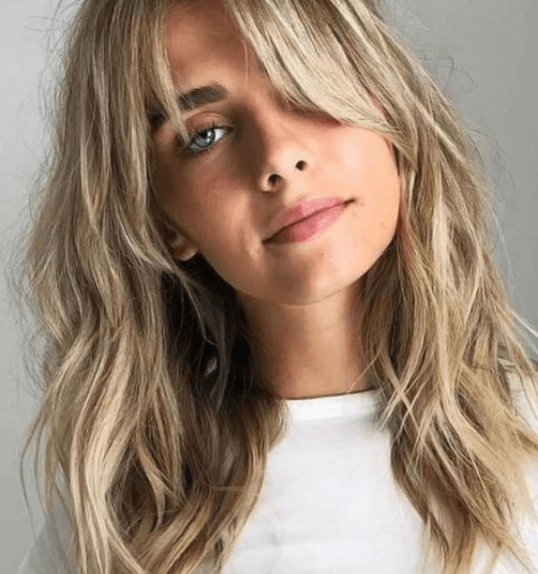 Cortes de cabelo médio feminino: Tendências para 2024! 2 Shaggy hair