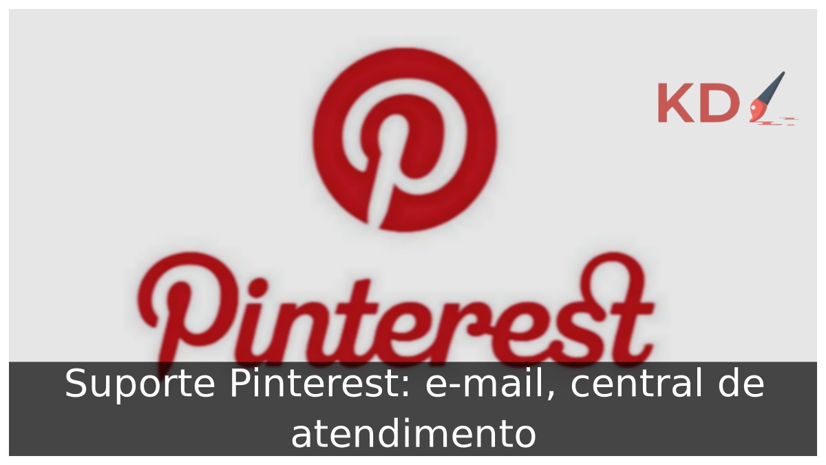 Suporte Pinterest: e-mail, central de atendimento