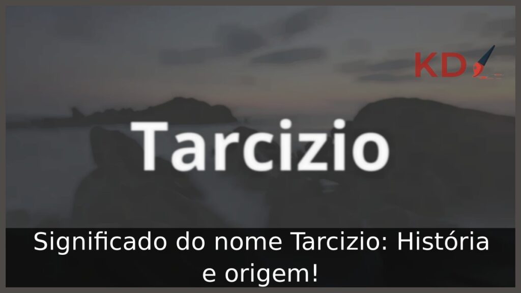 Significado do nome Tarcizio: História e origem! 1 Significado do nome Tarcizio: História e origem!