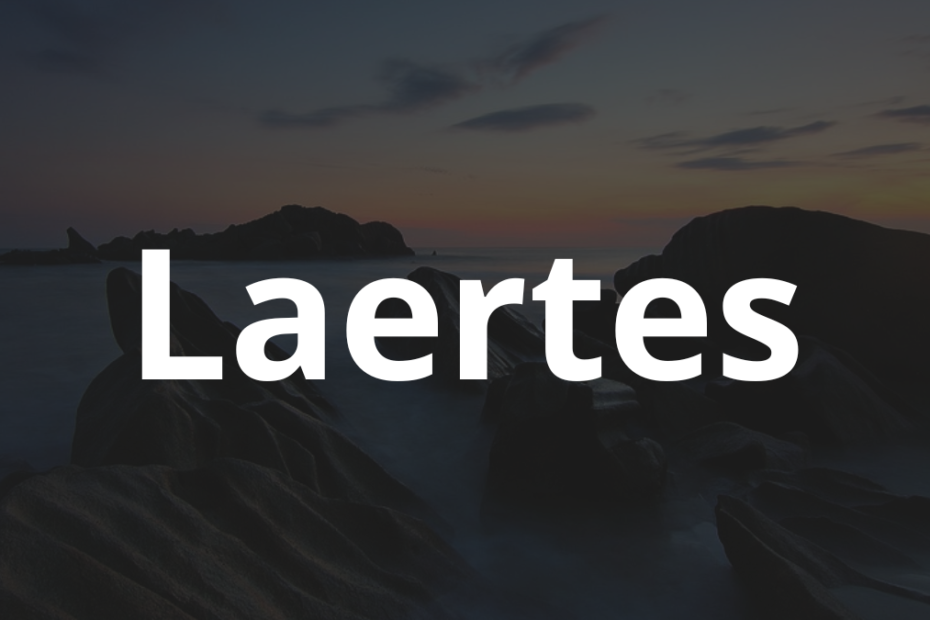 Significado do nome Laertes