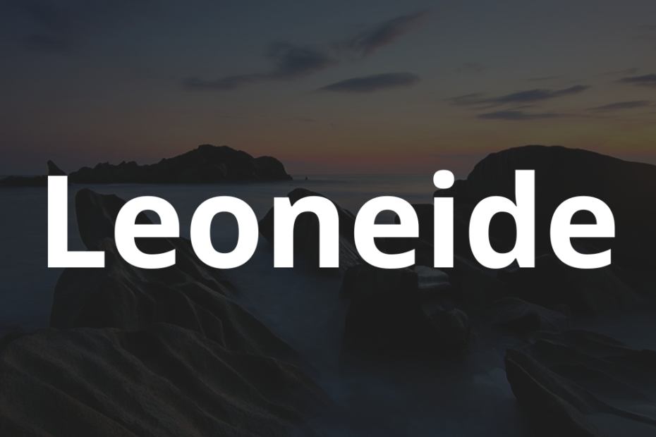 Significado do nome Leoneide