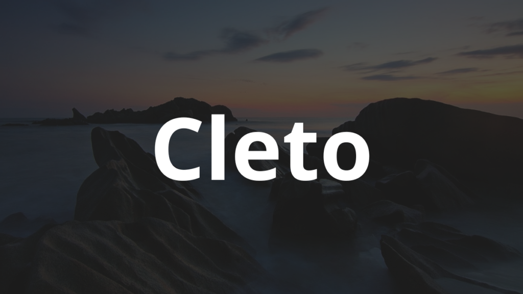 Significado do nome Cleto: História e origem! 1 Significado do nome Cleto