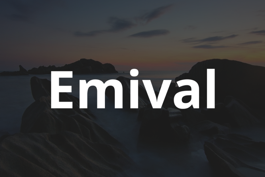 Significado do nome Emival