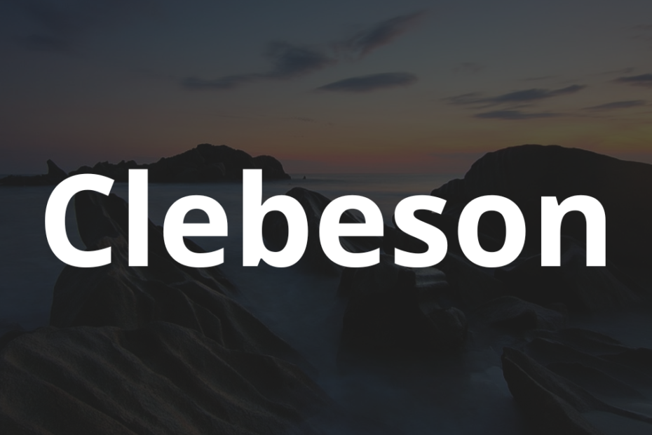 Significado do nome Clebeson