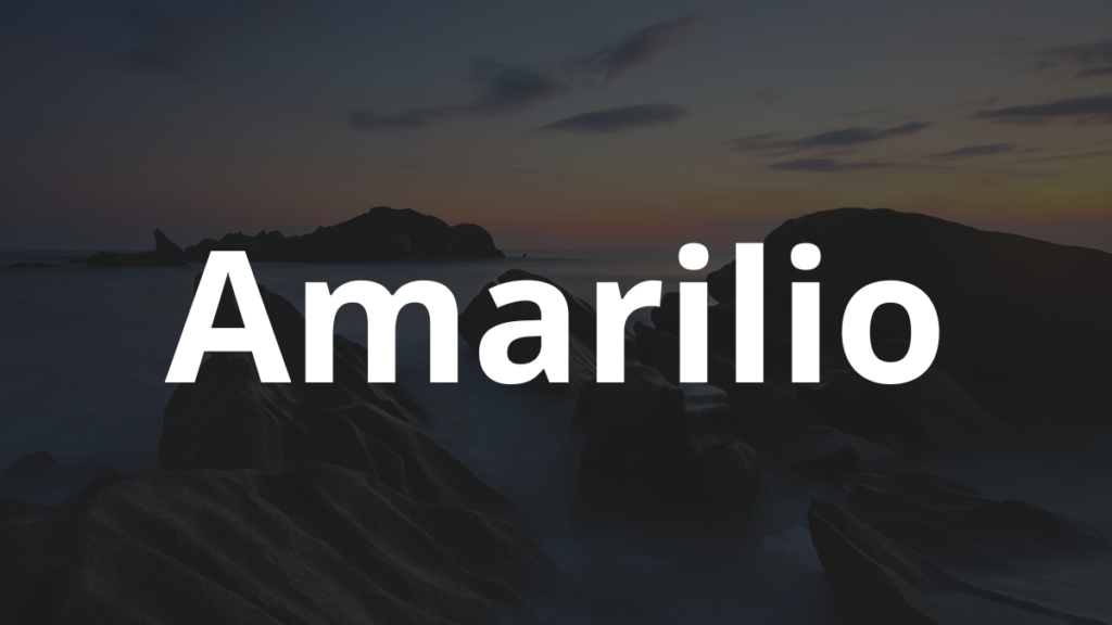 Significado do nome Amarilio: História e origem! 1 Significado do nome Amarilio