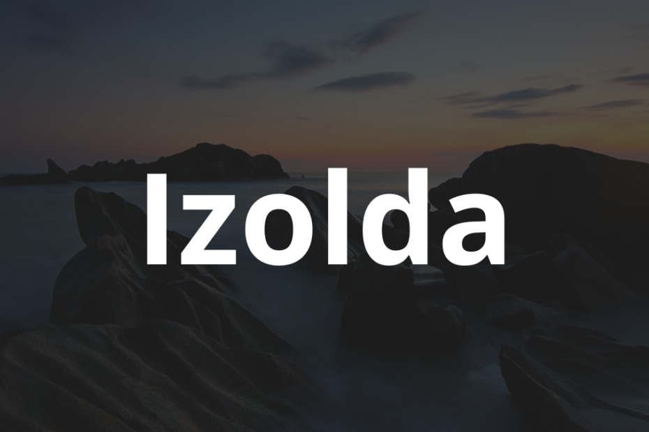 Significado do nome Izolda: História e origem! 5 Significado do nome Izolda
