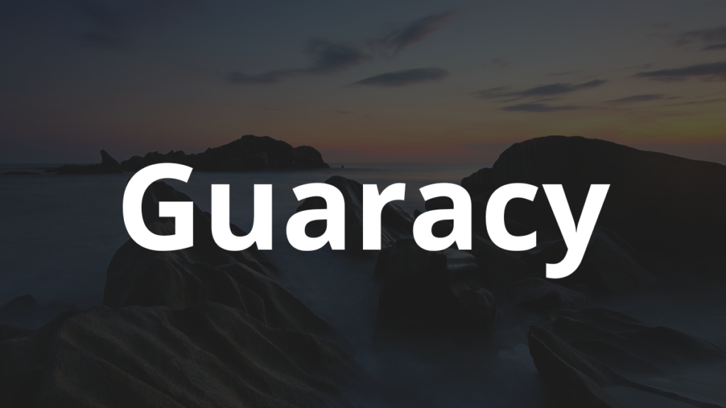 Significado do nome Guaracy: História e origem! 1 Significado do nome Guaracy