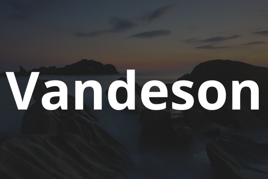Significado do nome Vandeson: História e origem! 6 Significado do nome Vandeson
