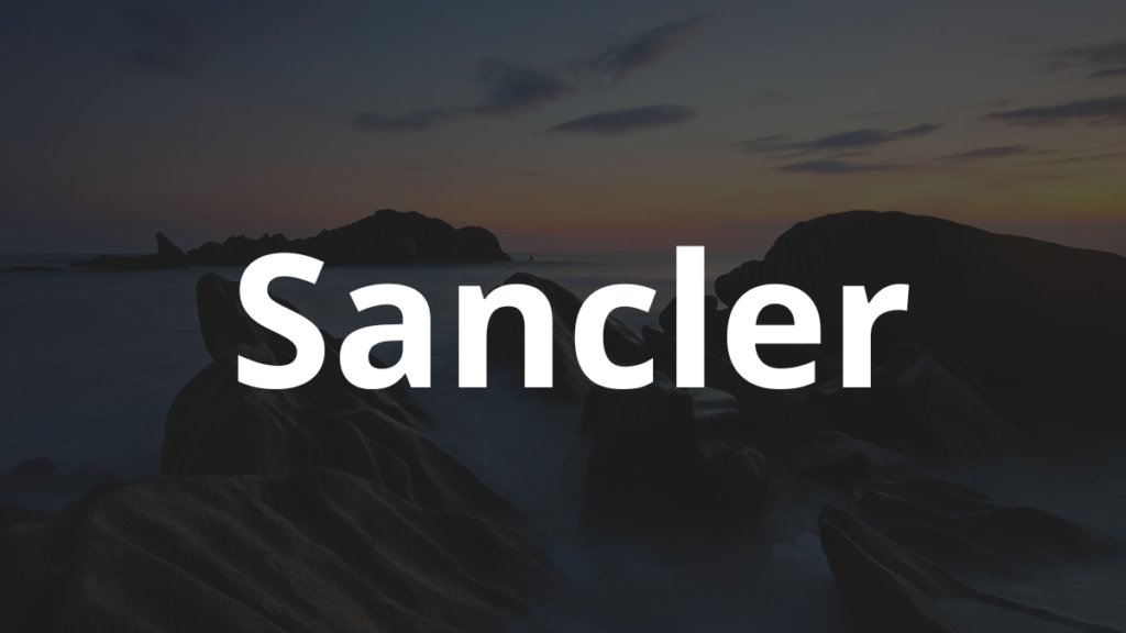 Significado do nome Sancler