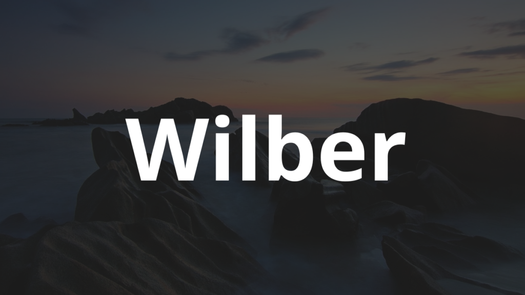 Significado do nome Wilber
