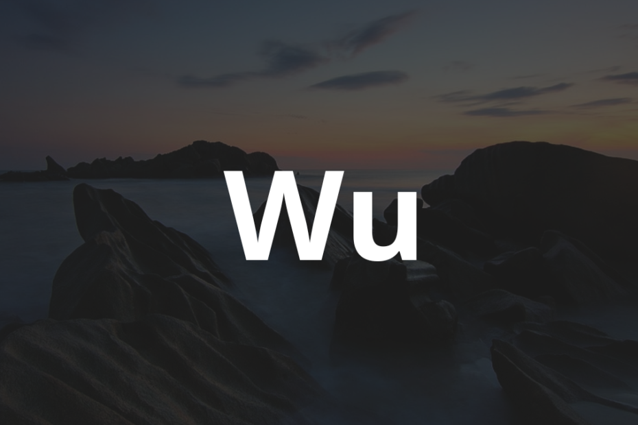 Significado do nome Wu: História e origem! 9 Significado do nome Wu