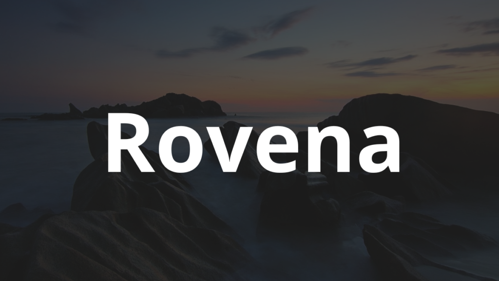 Significado do nome Rovena