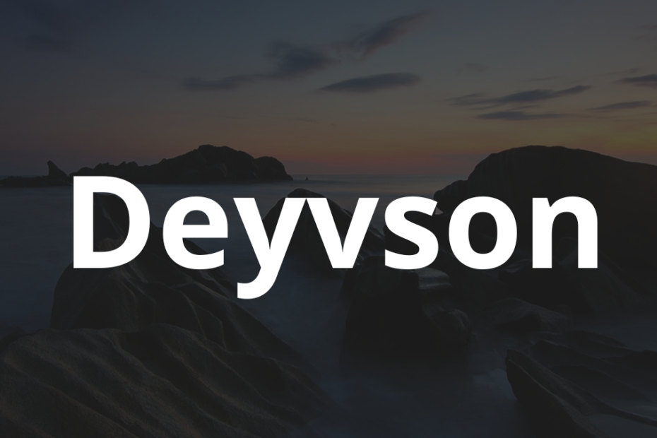 Significado do nome Deyvson: História e origem! 12 Significado do nome Deyvson