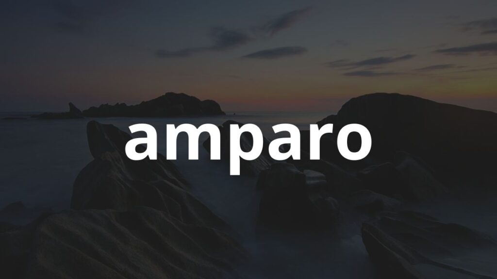 Significado do nome Amparo: História e origem!