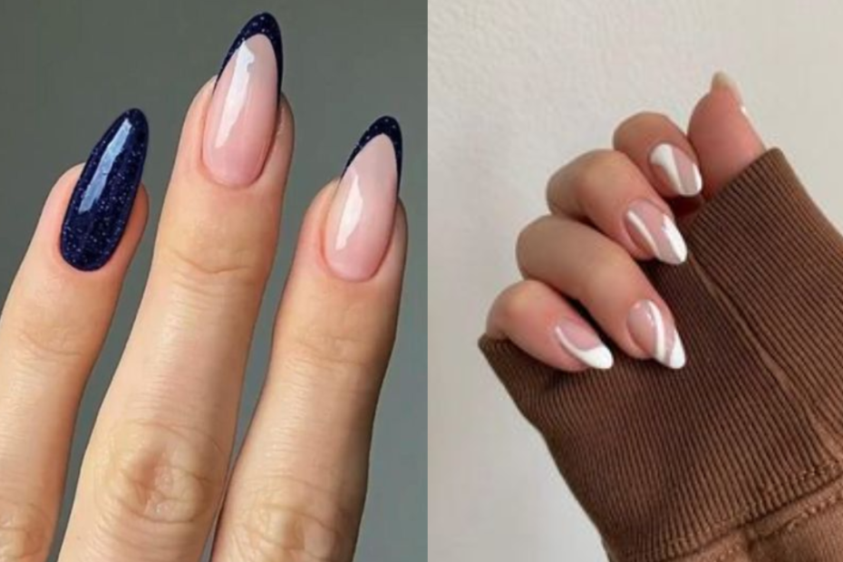 Fotos de unhas de fibra de vidro decoradas