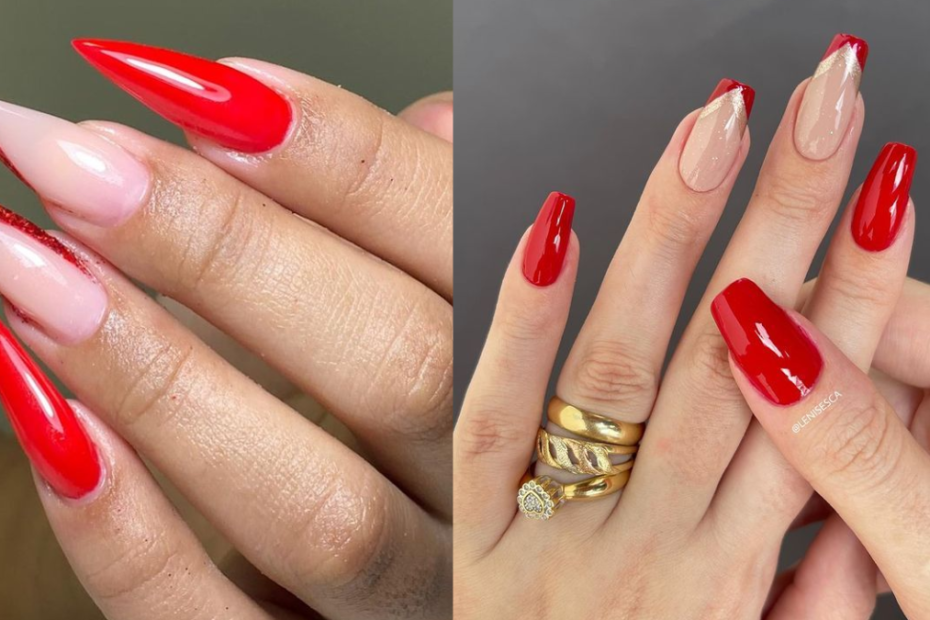 Unhas em Gel Vermelhas: Confira as melhores inspirações e dicas para unhas incríveis! 23 Veja Unhas em Gel Vermelhas