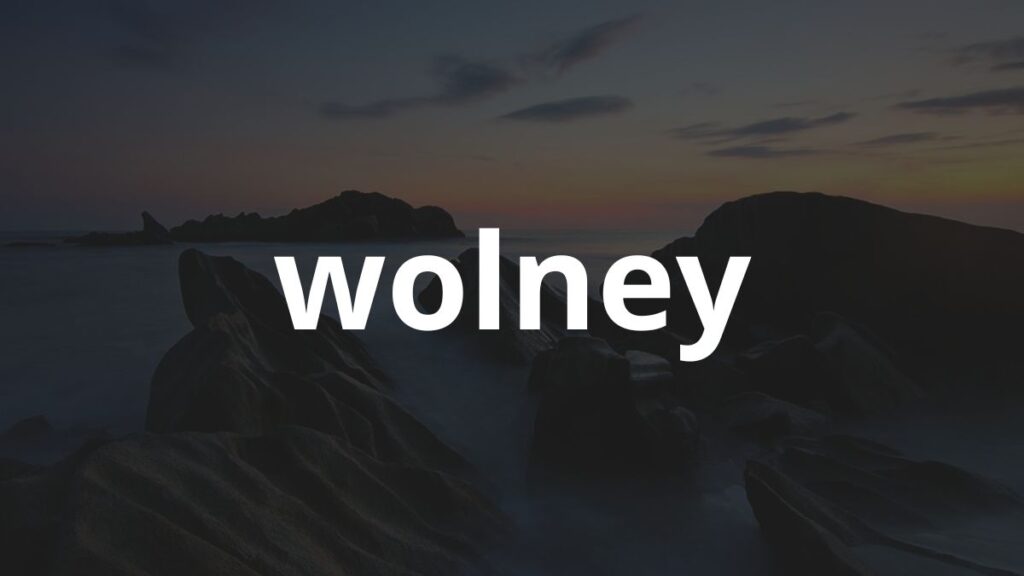 Significado do nome Wolney