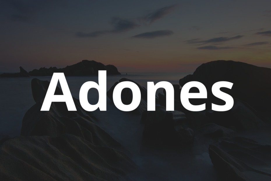 Significado do nome Adones: História e origem! 5 Significado do nome Adones