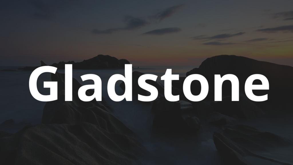 Significado do nome Gladstone