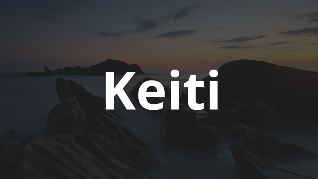 Significado do nome Keiti