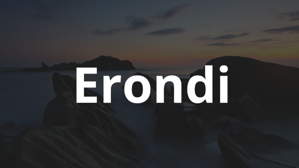 Significado do nome Erondi: História e origem! 1 Significado do nome Erondi
