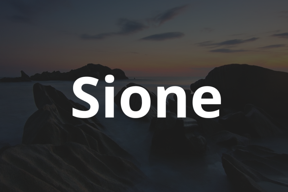 Significado do nome Sione: História e origem! 5 Significado do nome Sione