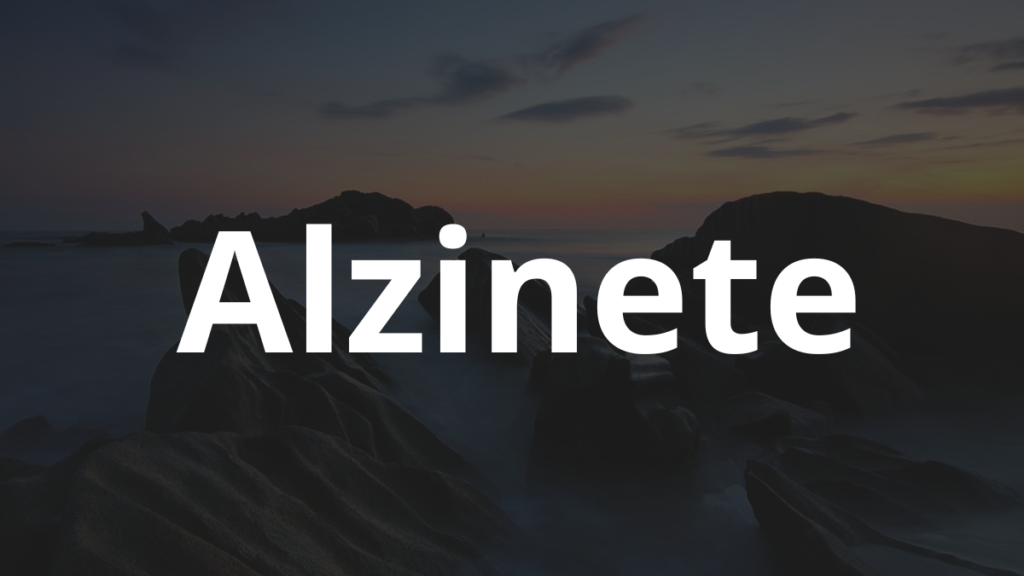 Significado do nome Alzinete