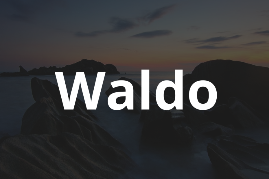Significado do nome Waldo: História e origem! 12 Significado do nome Waldo