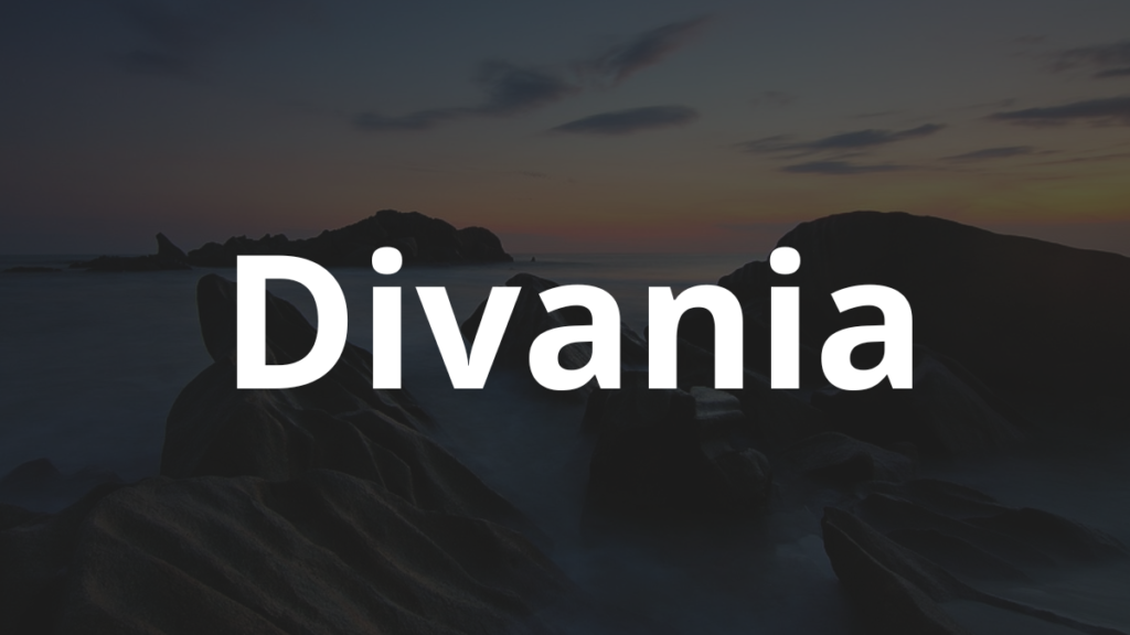 Significado do nome Divania