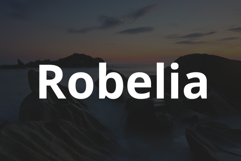 Significado do nome Robelia: História e origem! 10 Significado do nome Robelia