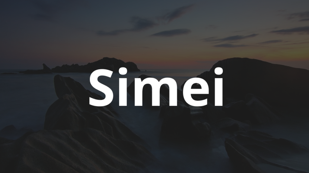 Significado do nome Simei: História e origem! 1 Significado do nome Simei