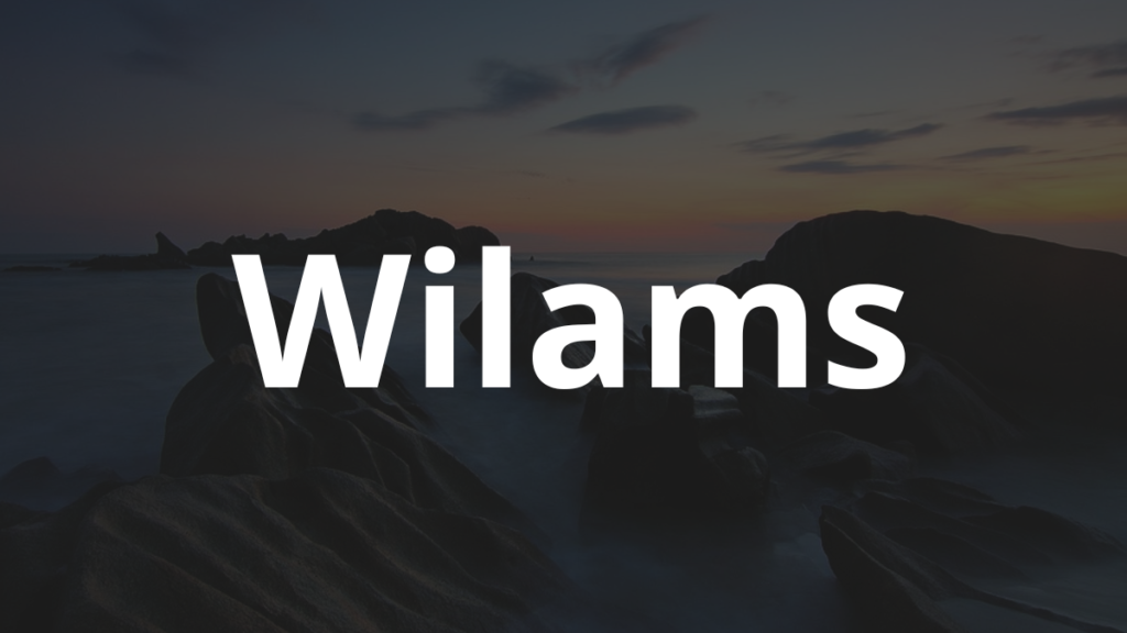 Significado do nome Wilams