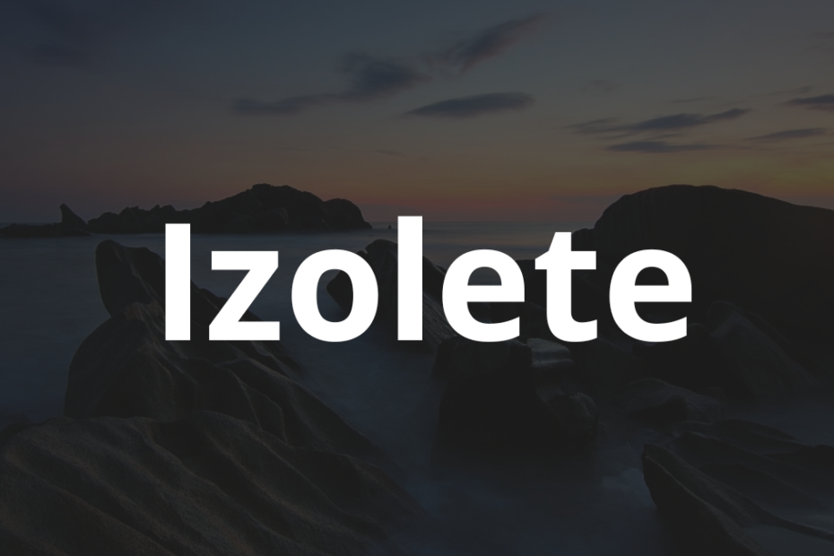 Significado do nome Izolete: História e origem! 12 Significado do nome Izolete