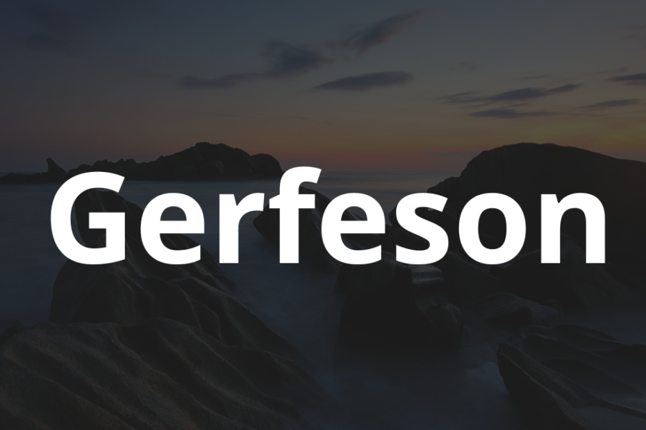 Significado do nome Gerfeson: História e origem! 7 Significado do nome Gerfeson