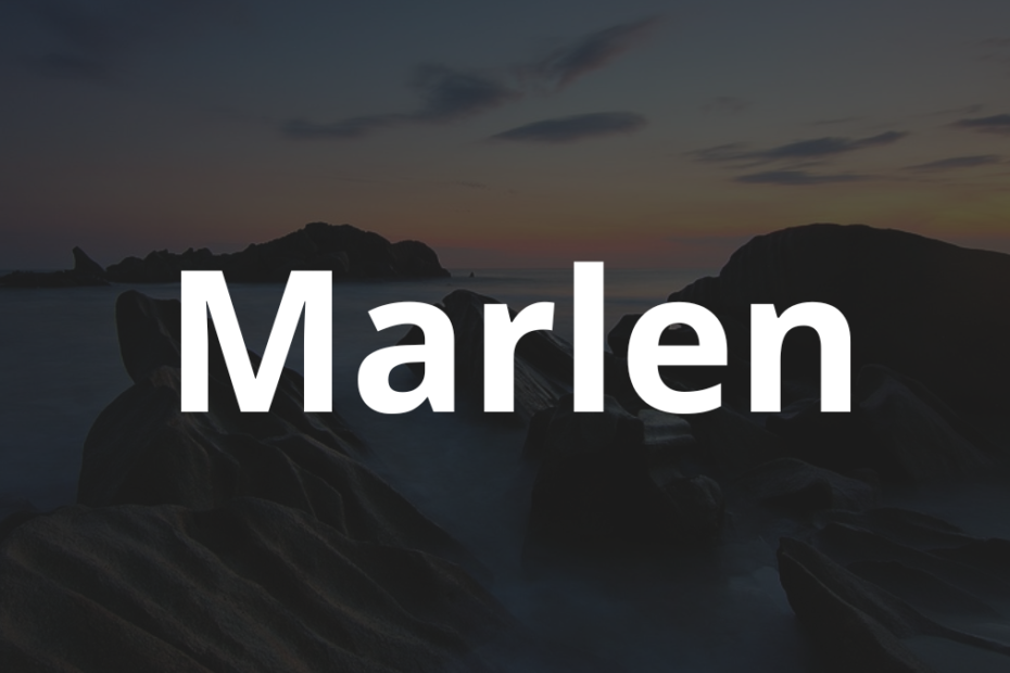 Significado do nome Marlen: História e origem! 9 Significado do nome Marlen