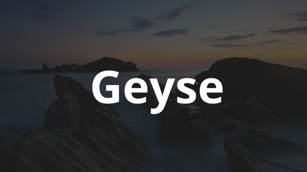 Significado do nome Geyse: História e origem! 1 Significado do nome Geyse