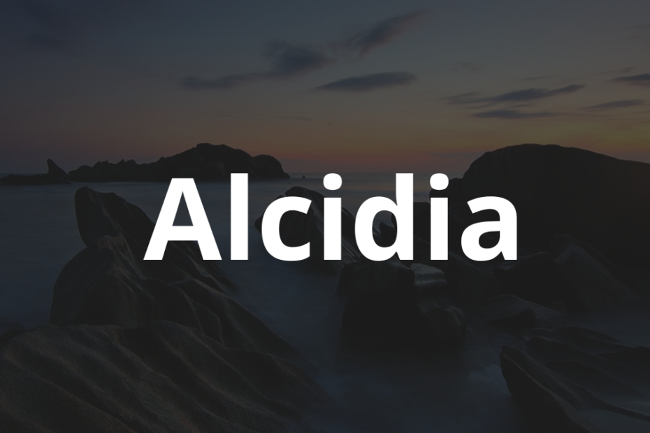 Significado do nome Alcidia: História e origem! 10 Significado do nome Alcidia