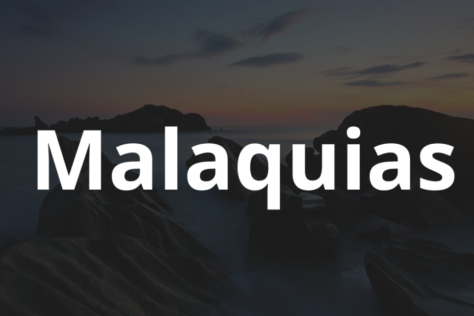 Significado do nome Malaquias: História e origem! 2 Significado do nome Malaquias