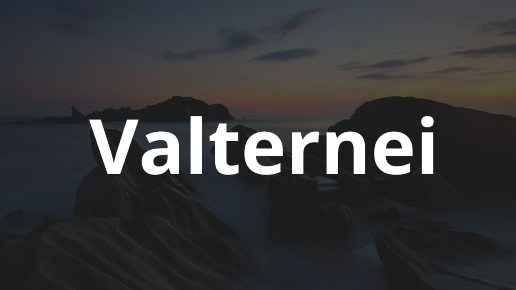 Significado do nome Valternei: História e origem! 1 Significado do nome Valternei