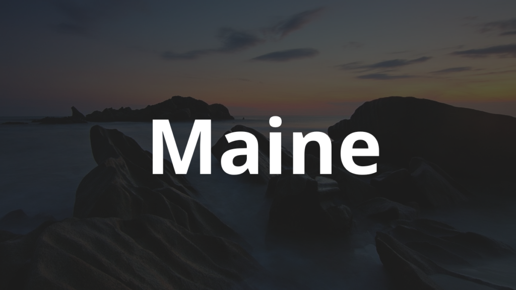 Significado do nome Maine: História e origem! 1 Significado do nome Maine