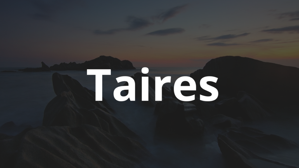 Significado do nome Taires