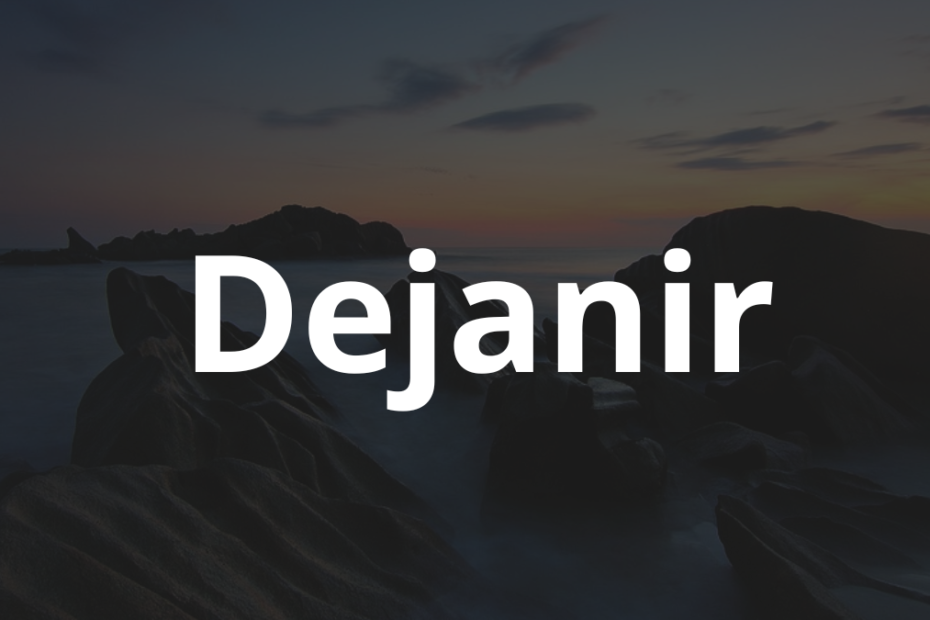 Significado do nome Dejanir: História e origem! 1 Significado do nome Dejanir