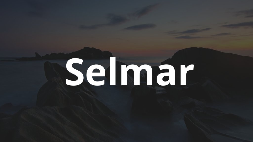 Significado do nome Selmar