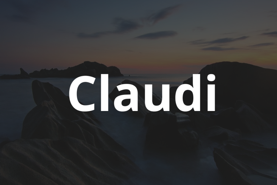 Significado do nome Claudi: História e origem! 1 Significado do nome Claudi