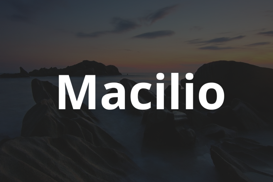Significado do nome Macilio: História e origem! 9 Significado do nome Macilio