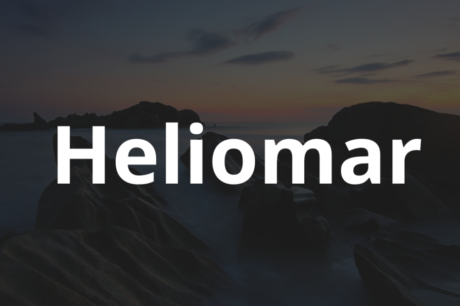 Significado do nome Heliomar: História e origem! 7 Significado do nome Heliomar