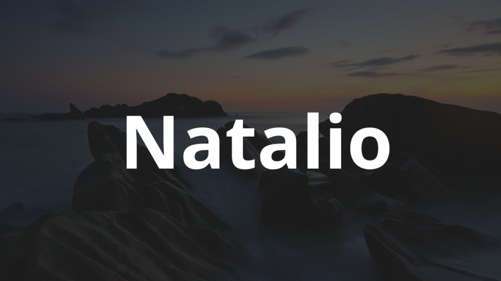 Significado do nome Natalio