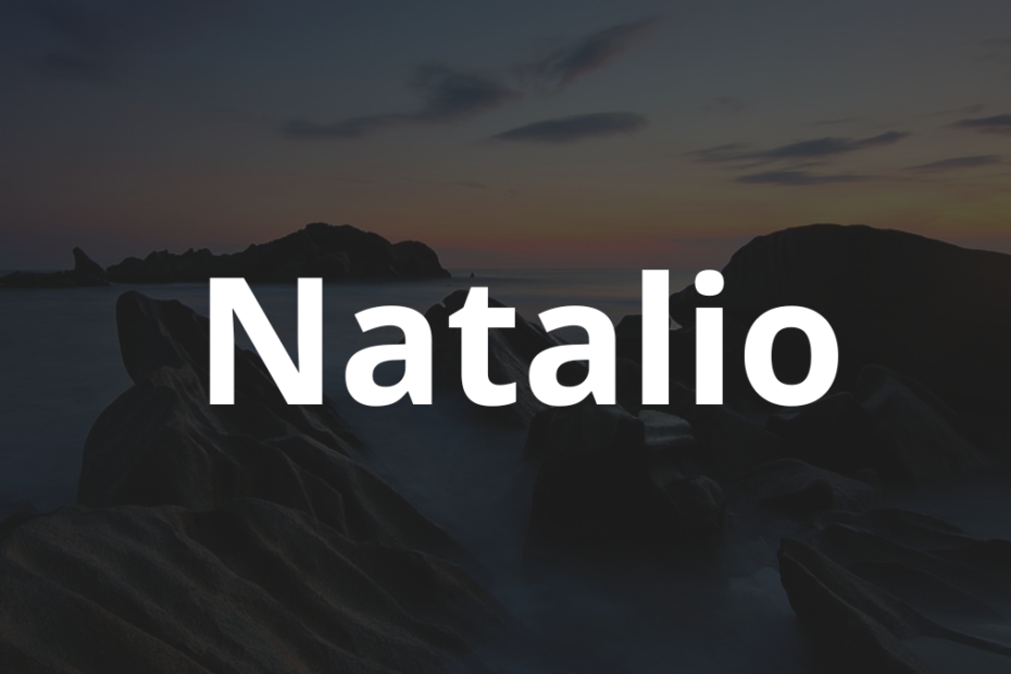Significado do nome Natalio: História e origem! 10 Significado do nome Natalio